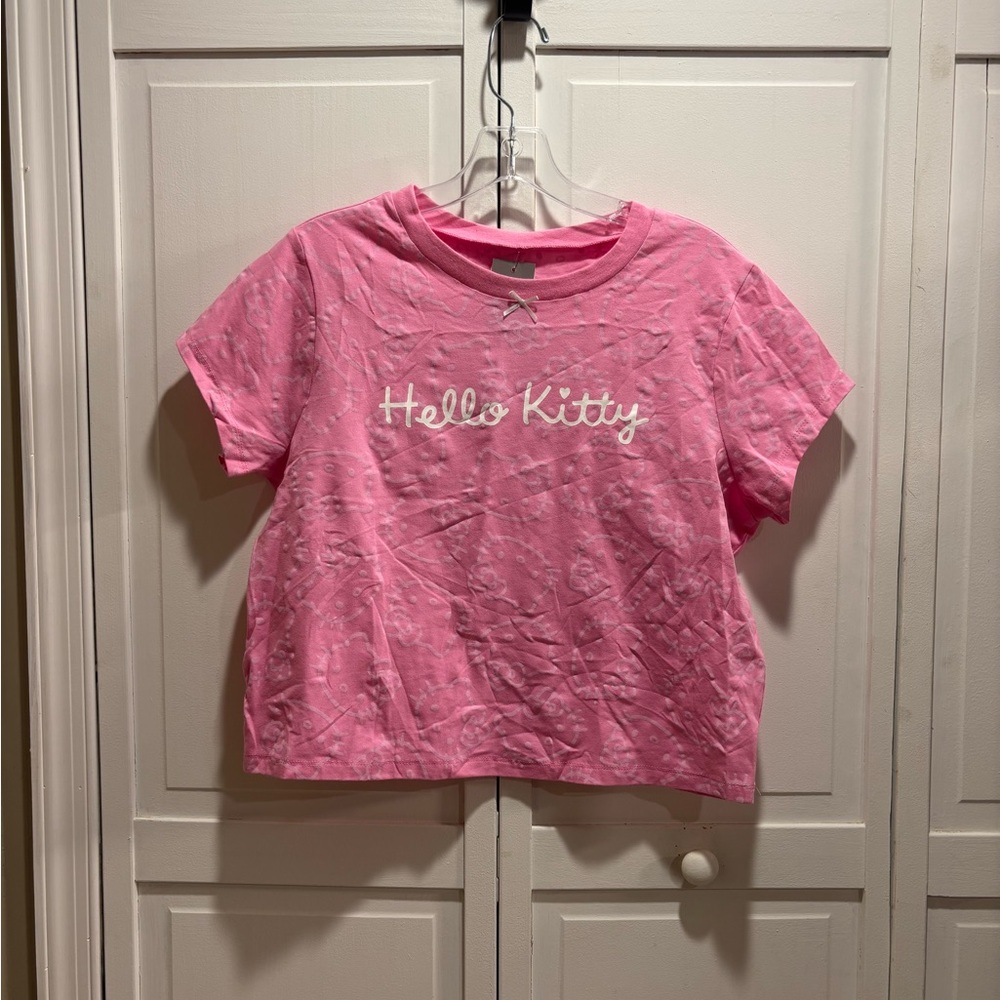 Hello Kitty Pink Short Sleeve‎ Tee Size 14years